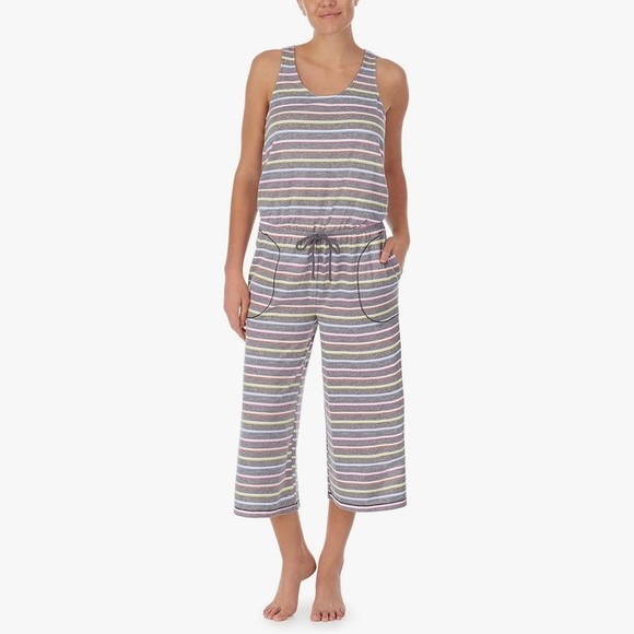 Kensie Colorful Striped Maxi Dress - Picture 1 of 13